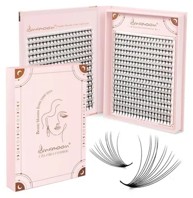 Produktbild von Fertigfächer Wimpern 14D 0.07 C 8-15mm 640 Stück
