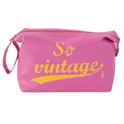 Produktbild von Kulturtasche pink - So Vintage - rosa Kulturbeutel