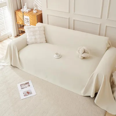 Sofa-Abdeckung wasserdicht, 2/3 Sitzer, Beige, 300x180 cm