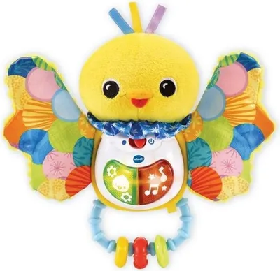 Obrázok produktu pre VTech Baby Piou-Piou hrkálka, rozvoj zmyslov, hudobná, svietiaca, od 3 mesiacov
