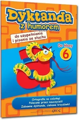 Image de Dyktanda z humorem do klasy 6
