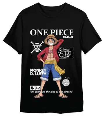 Produktbild von One Piece Monkey D. Ruffy T-Shirt fü r Erwachsene