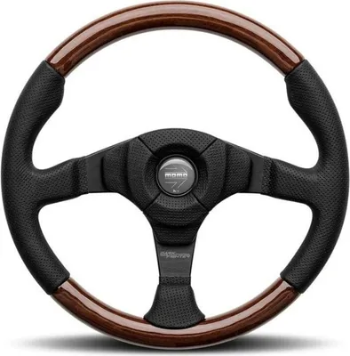 Obrázok produktu pre Športový volant Momo VDFIGHTER35WR 350 mm drevo koža