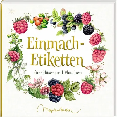 Produktbild von Etikettenbüchlein - Einmach-Etiketten (Marjolein Bastin)