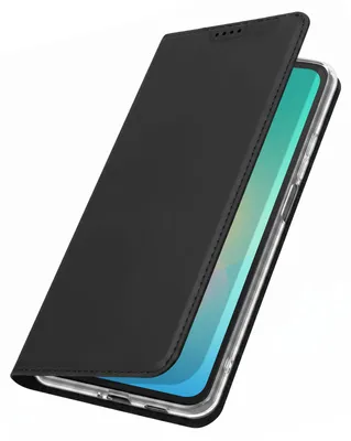 Image de Dux Ducis, Étui pour la série Galaxy A27, modèle Skin Pro avec porte-cartes et fonction support, couleur noire