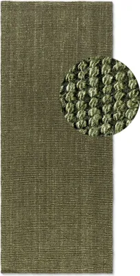 Produktbild von Hanse Home Bouclé Jute Teppich Jaipur Dschungelgrün