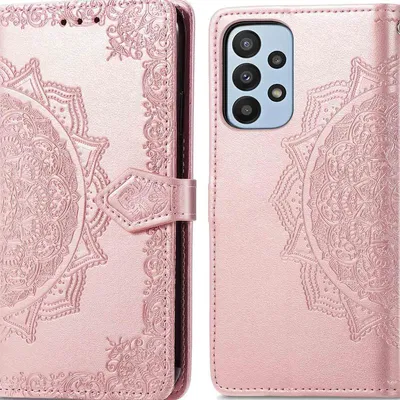 Obrázok produktu pre imoshion Mandala Bookcase pre Samsung Galaxy A23 (5G) - Rosé Goud
