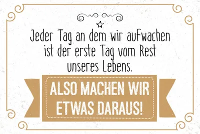 Produktbild von vianmo Blechschild 12x18 cm Also machen wir etwas daraus