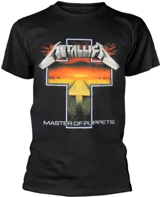 Produktbild von Metallica - "Master Of Puppets" T-Shirt für Herren/Damen Uni PH1608 (XL) (Schwarz)