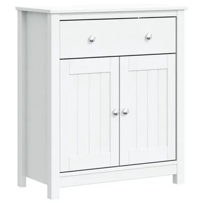 Obrázek produktu pro vidaXL Koupelnová skříňka BERG White 69,5x34x80 cm z borovicového masivu