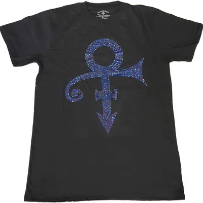 Produktbild von Prince Purple Symbol (Embellished) Black M T-Shirt
