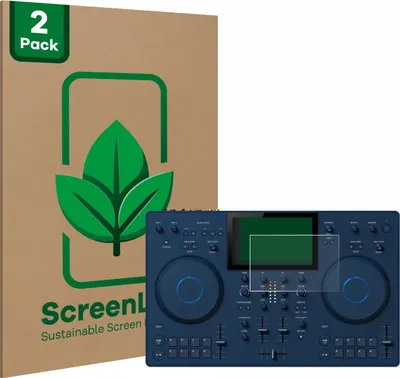 Produktbild von 2x ScreenLeaf Schutzfolie für AlphaTheta OMNIS-Duo nachhaltiger Displayschutz Display Schutz Folie Klar Transparent