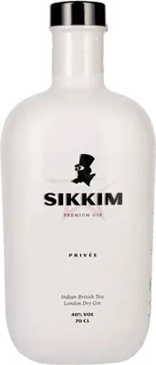 Produktbild von Sikkim PRIVÈE Premium Gin 40,00 %  0,70 Liter