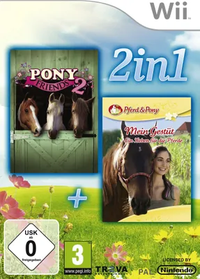 Produktbild von 2 in 1 - Pony Friends & Mein Gestüt