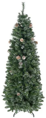 Immagine prodotto di Albero di Natale Artificiale 180 cm 618 Rami con Pigne Verde