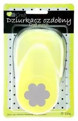 Imagen del producto de Perforadora decorativa de 5 cm, forma de flor