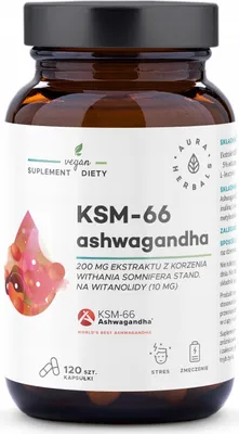 Obrázok produktu pre Aura Herbals Ashwagandha KSM-66 120k