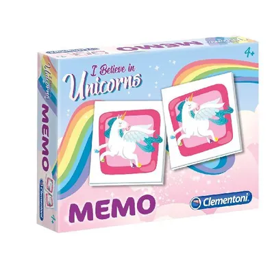 Obrázek produktu pro Clementoni Memo Pocket Unicorn 18032 s8, cena za 1ks.