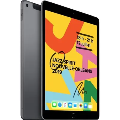Produktbild von Apple iPad , 25,9 cm (10.2"), 2160 x 1620 Pixel, 128 GB, iPadOS, 493 g, Grau