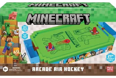 Zdjęcie produktu dla AMBASSADOR Minecraft Arcade Gra w hokej powietrzny