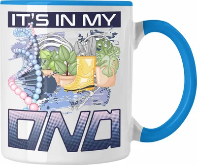 Produktbild von Trendation - Garten Gärtner Tasse Geschenk für Hobbygärtner Landschaftsgärtner Geschenkidee Spruch (Blau)