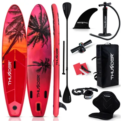 Immagine prodotto di Thunder Isle Stand Up Paddle Board 320 x 75 x 15 cm Rosa 150 kg