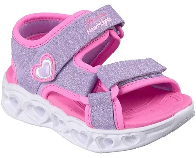 Immagine prodotto di Skechers S Lights-heart Lights, sandali per bambini, modello 303114N-LVPK