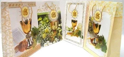 Zdjęcie produktu dla Torba Papierowa 12Szt Komunia 33,5 X 46 X 12 Cm   Torkom-0000