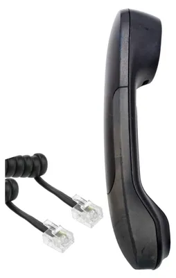 Image de Alcatel-Lucent Combiné série 4G Softgrip anthracite, combiné seul, pour Alcatel 4018, 4019, 4028, 4029, 4038, 4039 (combiné 4G anthracite Softgrip)