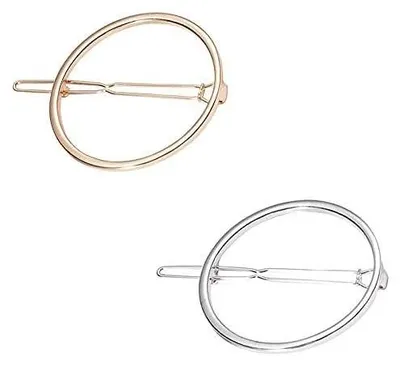 Productafbeelding van Set van 2 Minimalistische Geometrische Haarspelden voor Vrouwen