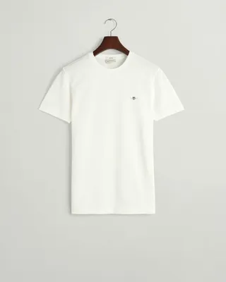 Image de T-shirt SLIM PIQUE SS 113 EGGSHELL, taille L