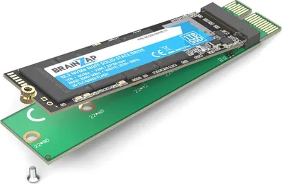 Produktbild von BRAINZAP M.2 M2 NVMe SSD zu PCI-E PCI-Express PCIe x1 Adapter Konverter Karte M, M+B Key