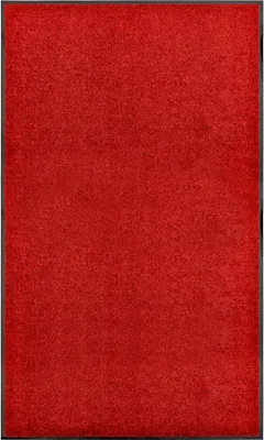 Produktbild von Fußmatte Waschbar Rot 90x150 cm