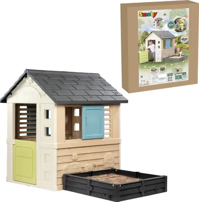 Image de Smoby Life Maison de jeu Square avec bac à sable