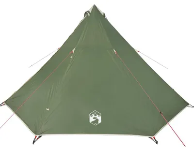 Immagine prodotto di vidaXL Tenda familiare Tipi 8 persone Verde Impermeabile