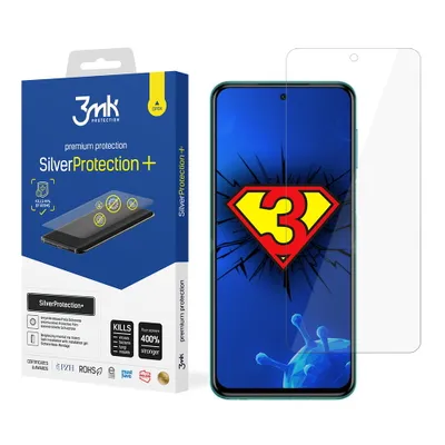 Produktbild von 3mk Display Antimikrobielle Schutzfolie SilverProtection+ für Xiaomi Redmi Note 9 Pro Max 0,21mm Self-Heal