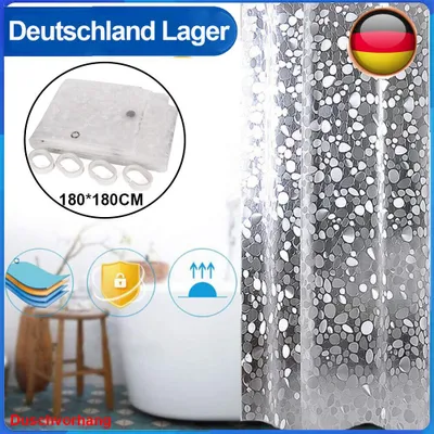 Produktbild von Duschvorhang, 1 Stück, für Badezimmer und Dusche