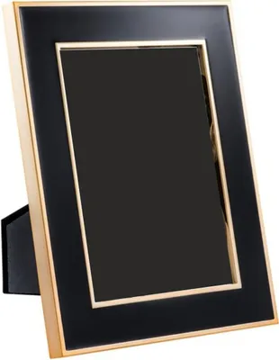 Produktbild von Casa Padrino Tisch-Bilderrahmen 6er Set Schwarz / Gold 17,5 x H. 23 cm - Luxus Deko Accessoires