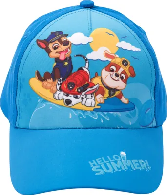 Produktbild von Paw Patrol Kappe für Jungen - Hello Summer Kinder Cap Basecap Baseballkappe verstellbar Blau