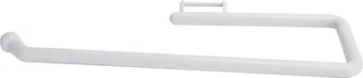 Produktbild von Wandmontierter Papierrollenhalter Handtuchhalter Toilettenpapierhalter Badezimmer Küche OrganizerWhite