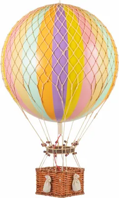 Produktbild von Authentic Models Hängedekoration Jules Verne Rainbow Pastel, Ballon, Kunststoff / Papier, AP168F