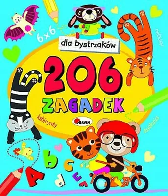 Zdjęcie produktu dla 206 zagadek. Dla bystrzaków