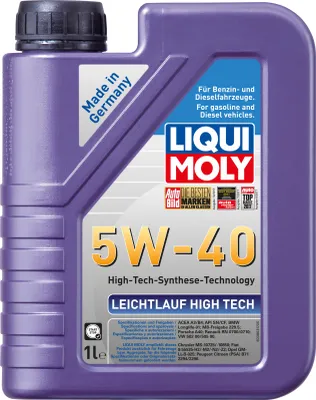 Produktbild von Leichtlauf High Tech 5 W-40 - Inhalt 1: Liter