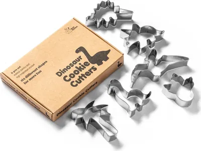 Zdjęcie produktu dla Foremki na ciastka DINOZAURY 6 szt.