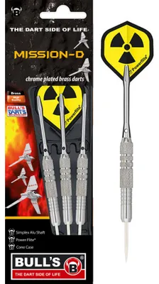 Produktbild von BULL'S Mission-D Steel Dart - 21g -- 1 Satz