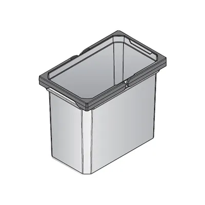 Produktbild von Envi Free Mülleimer 20808 Anthrazit 9 Liter 183 x 302 x 256 mm