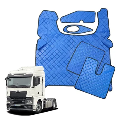 Produktbild von LKW Fußmatten Für MAN TGX Tunnelabdeckung Truck BLAU Automatik ab 2020-
