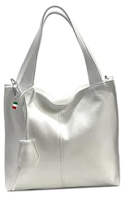 Produktbild von Shopper weiß Florence Tasche Leder D2OTF155W