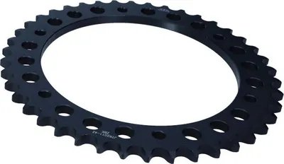 Obrázek produktu pro Zadní Řetězové Kolo Moto Ocelové Pozinkované Černé