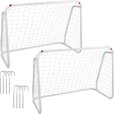 Produktbild von 2er-Set Fußballtore in Signalweiß